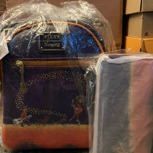 Loungefly Coco mini backpack and wallet